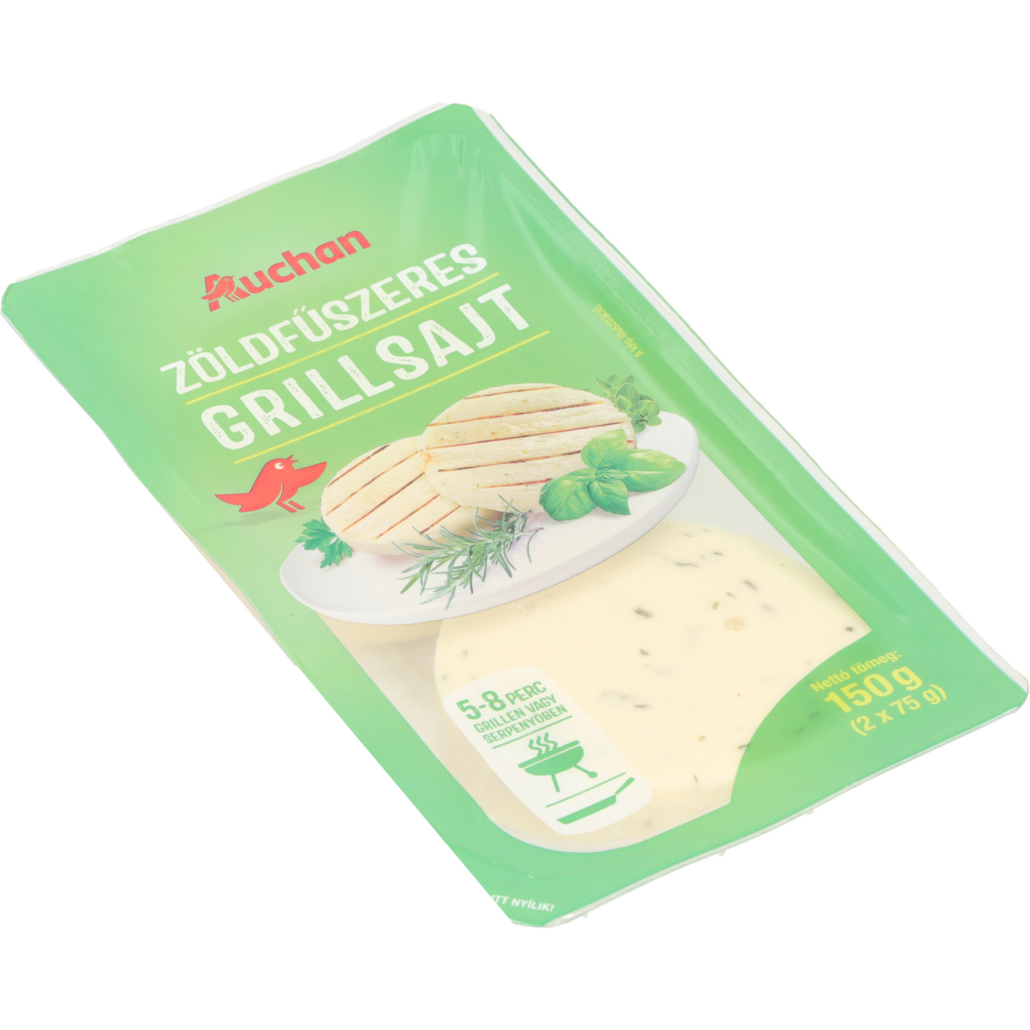 Auchan Kedvenc grillsajt zöldfűszeres 2x75 g