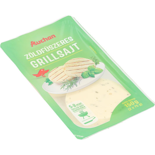 Auchan Kedvenc grillsajt zöldfűszeres 2x75 g