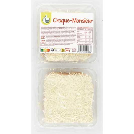 Auchan Tipp Croque monsieur 260g