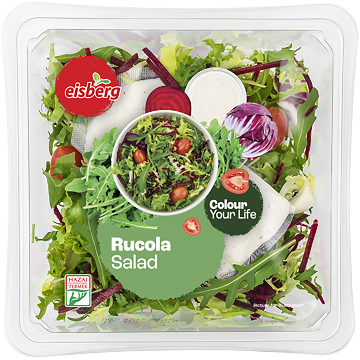 Eisberg Rukkolás salátatál 170g
