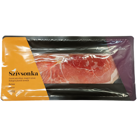 Auchan Collection borsos szeletelt szívsonka 200 g