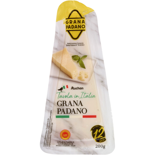 Auchan Kedvenc Tavola in Italia Grana Padano 200 g