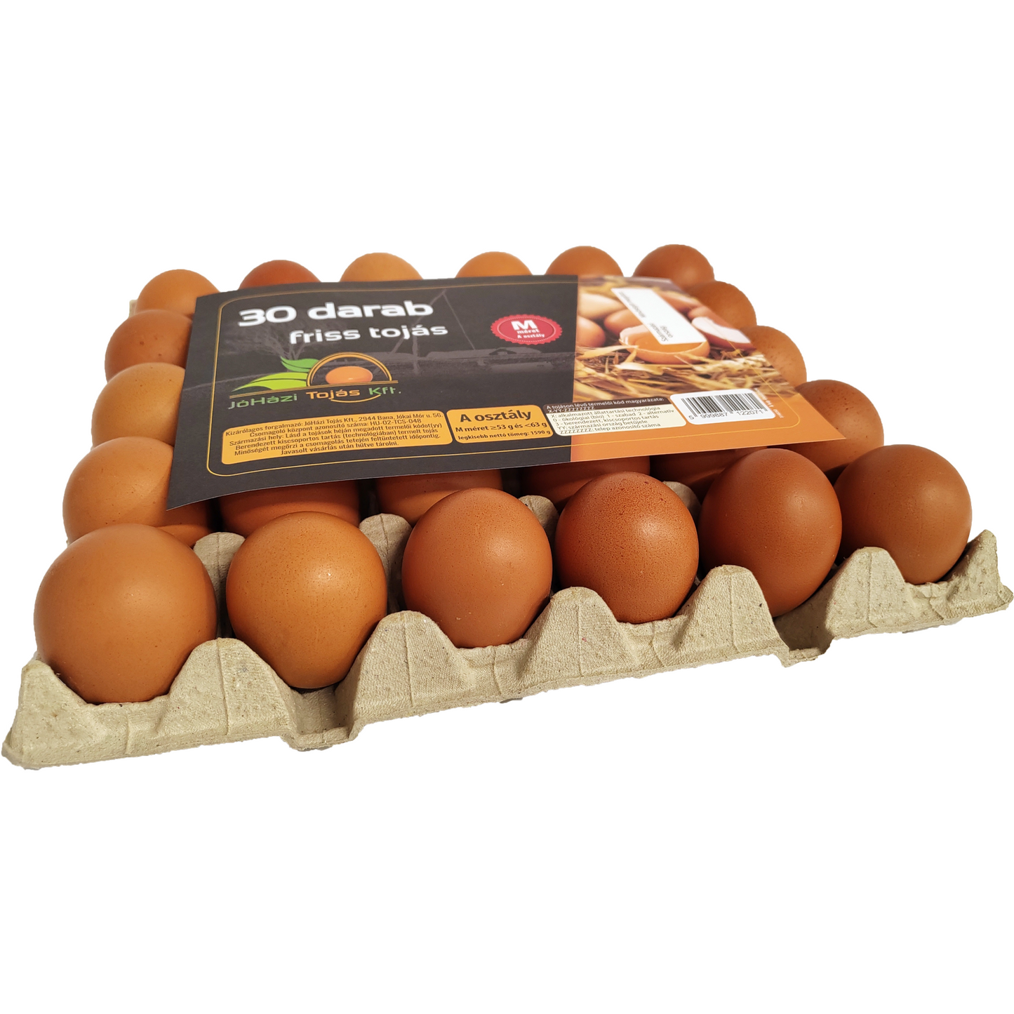 JóHázi friss tojás A osztály M méret 30 db