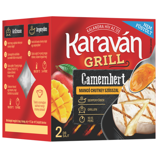 Karaván Grill camembert mangó chutney szósszal 2 x 100 g + 30 g szósz