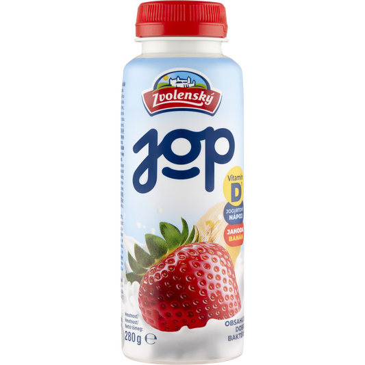 JOP Probiotikus johurt ital eper-banán 280 g