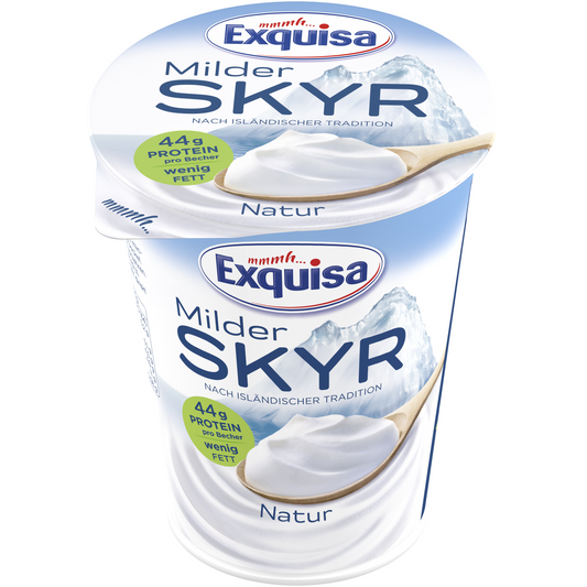 Exquisa Skyr Mild natúr krémsajt 400 g