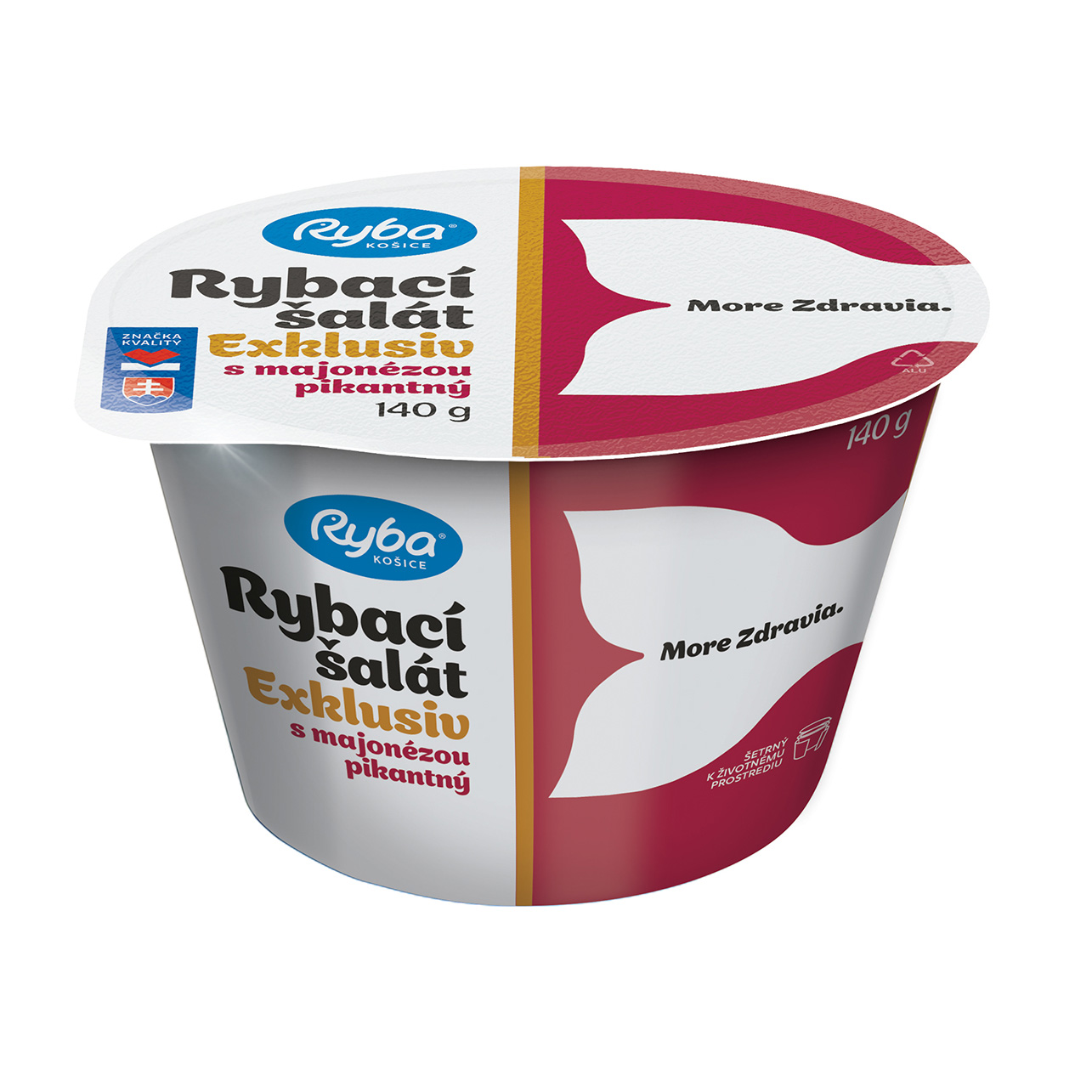 Ryba Exklusiv pikáns majonézes halsaláta 140g