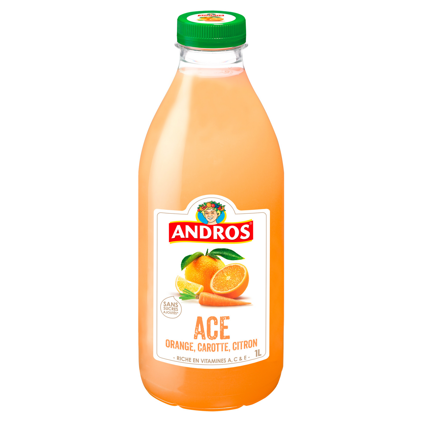 Andros ACE Narancs-alma-sárgarépa-citromlé ital 1L