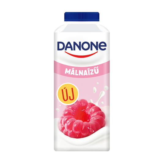 Danone málnaízű iható fermentált tejkészítmény 310 g