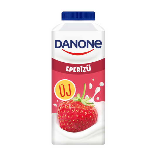 Danone eper ízű iható fermentált tejkészítmény 310 g