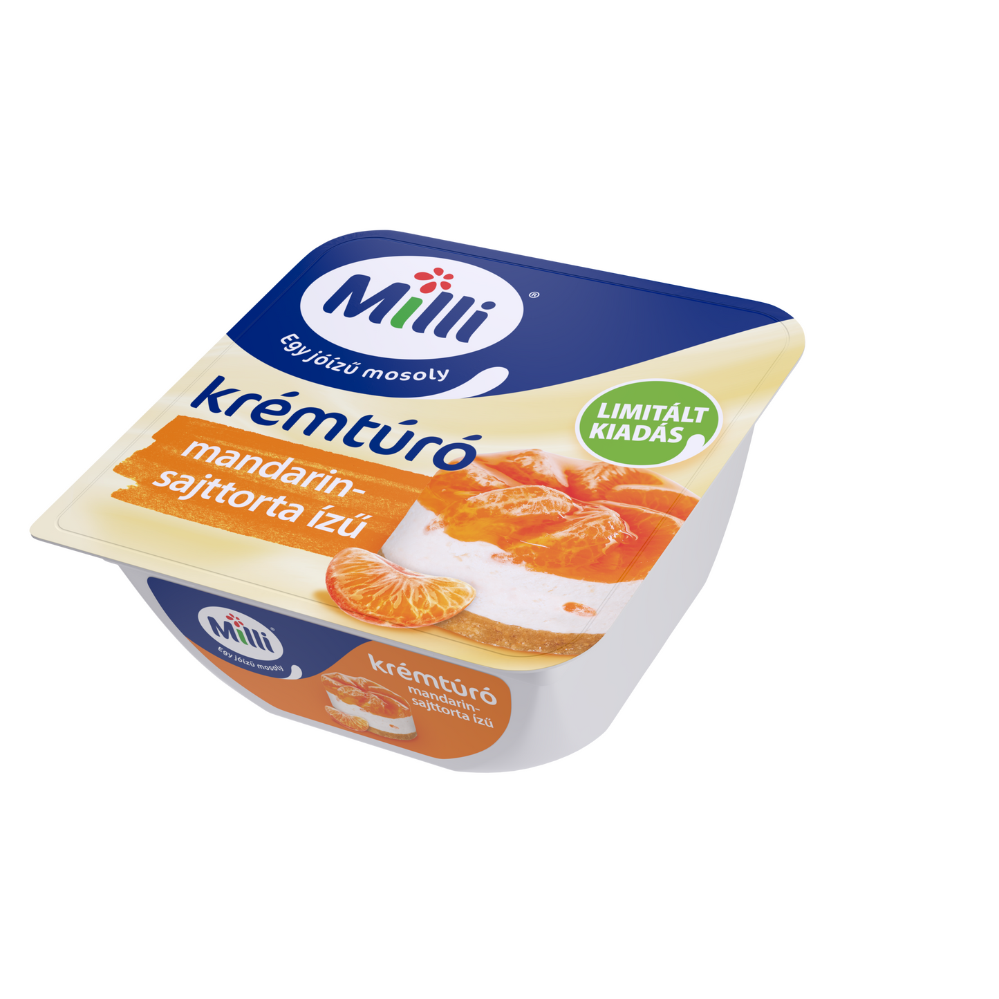 Milli mandarin-sajttorta ízű krémtúró 90 g