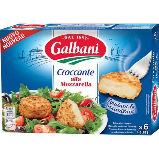 Galbani panírozott mozzarella 150 g