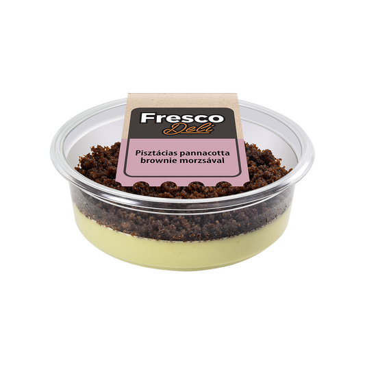 Pisztacias panna cotta brownie morzsaval 160g