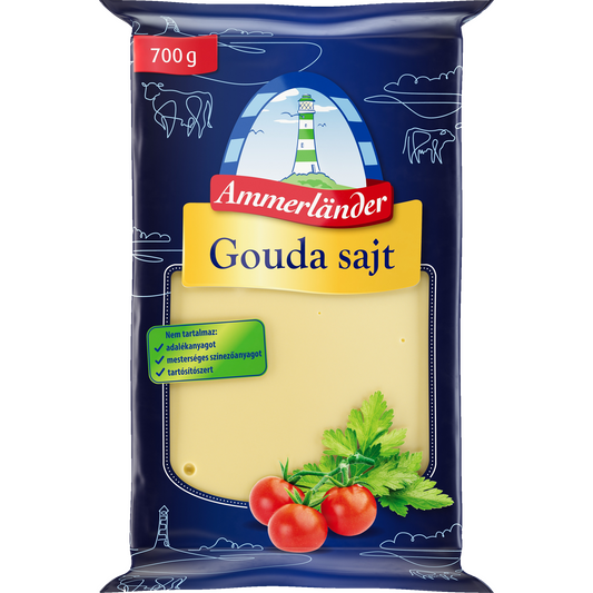 Ammerländer darabolt gouda 700 g