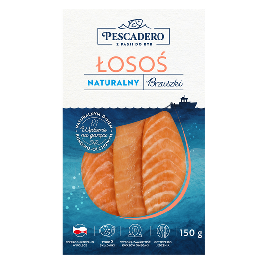 Pescadero melegen füstölt lazac hasalja csíkok 150g