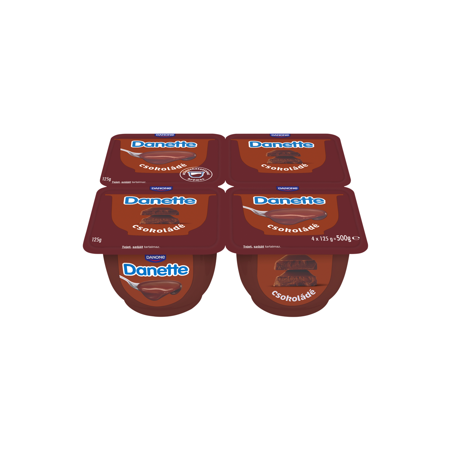 Danone Danette csokoládés puding 4 x 125 g