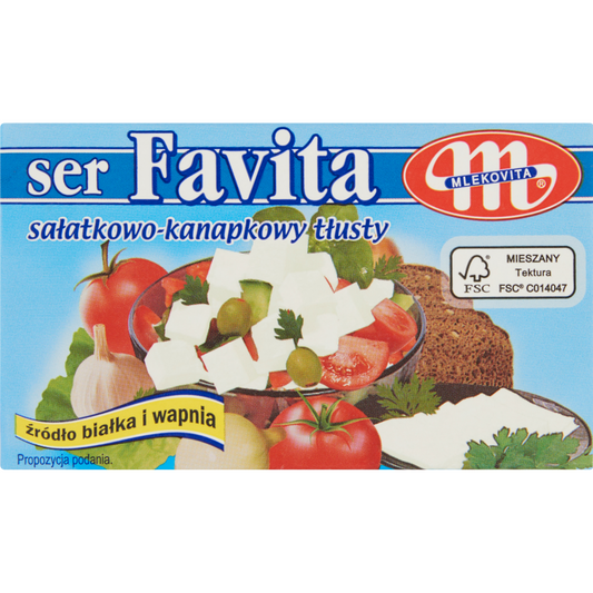 Mlekovita Favita zsíros lágy sajt 270 g