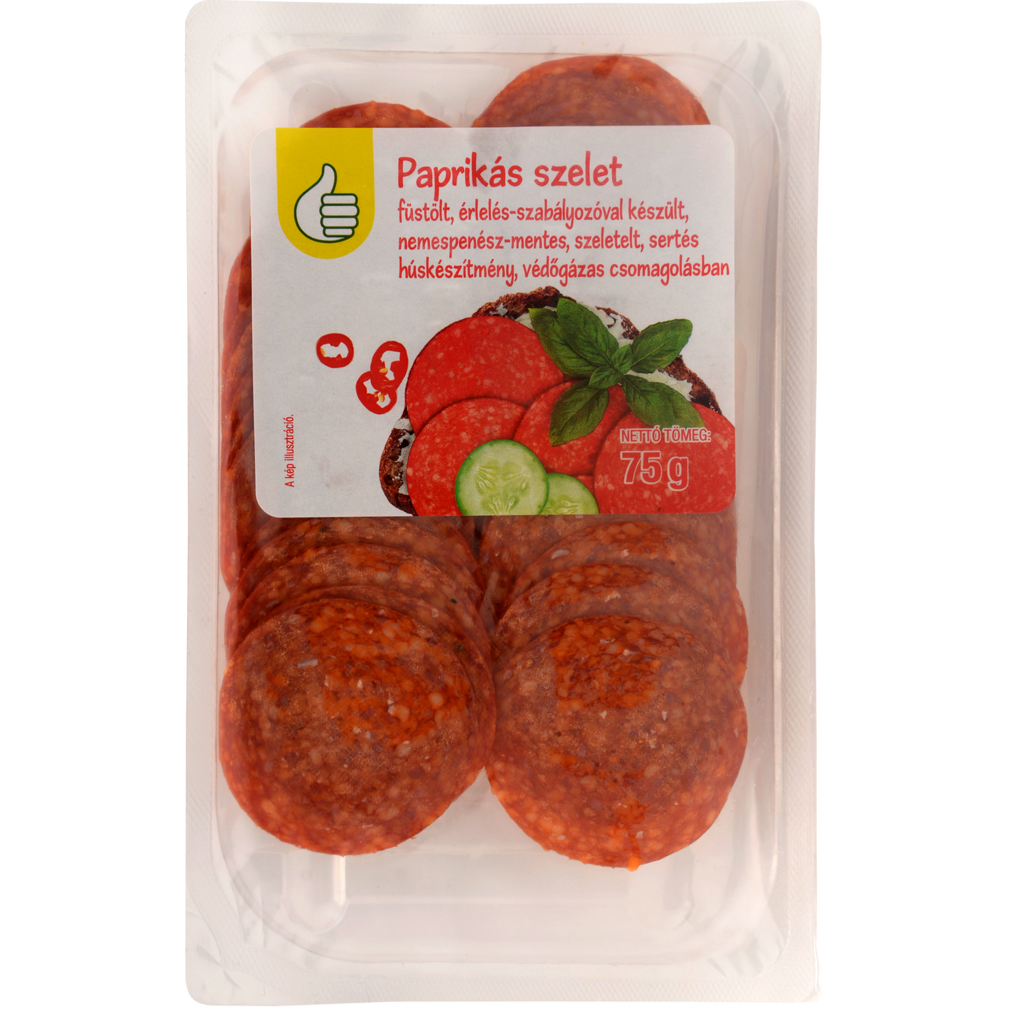 Auchan Tipp Paprikás szelet 75 g