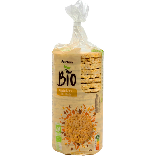 Auchan Kedvenc Bio kukorica szelet 120 g