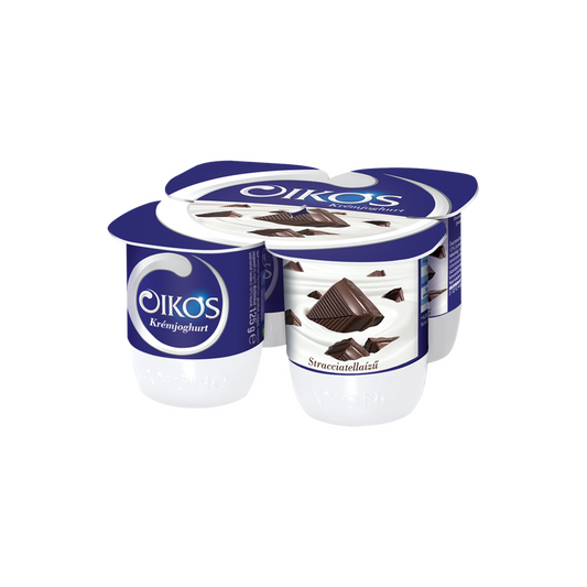 Danone Oikos Görög stracciatellaízű élőflórás krémjoghurt 4 x 125 g