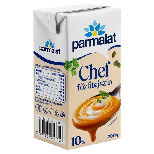 Parmalat Chef UHT főzőtejszín 10% 200 g