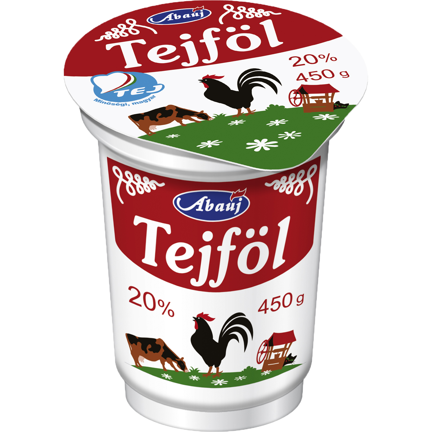Abaúj tejföl 20% 450 g