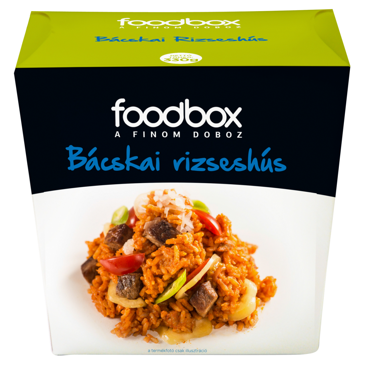 Foodbox bácskai rizseshús 330 g
