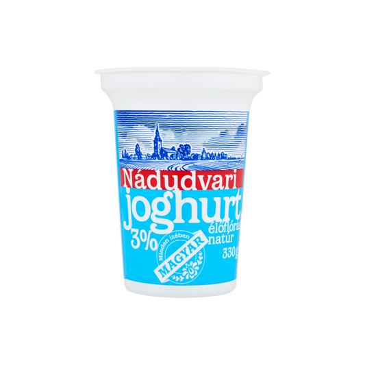 Nádudvari élőflórás natúr joghurt 330 g