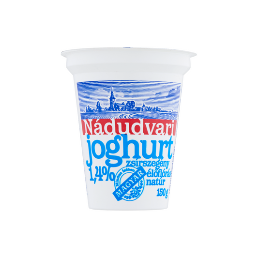 Nádudvari zsírszegény, élőflórás natúr joghurt 150 g