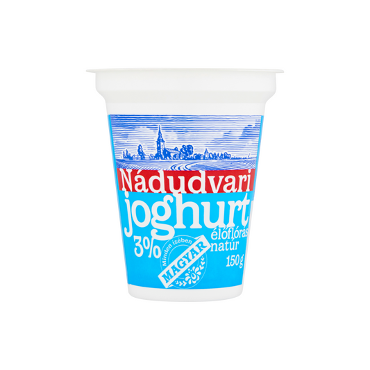 Nádudvari élőflórás natúr joghurt 150 g