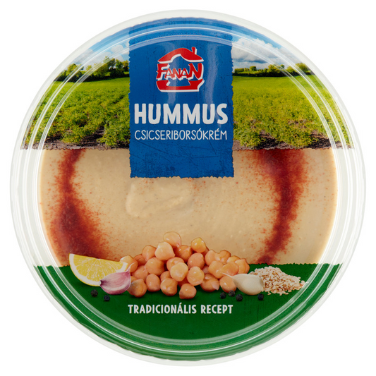 Fanan hummus natúr csicseriborsókrém 250 g