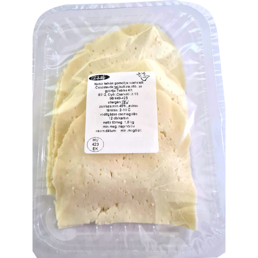 Natúr Tehén Gomolya szeletelt 150 g