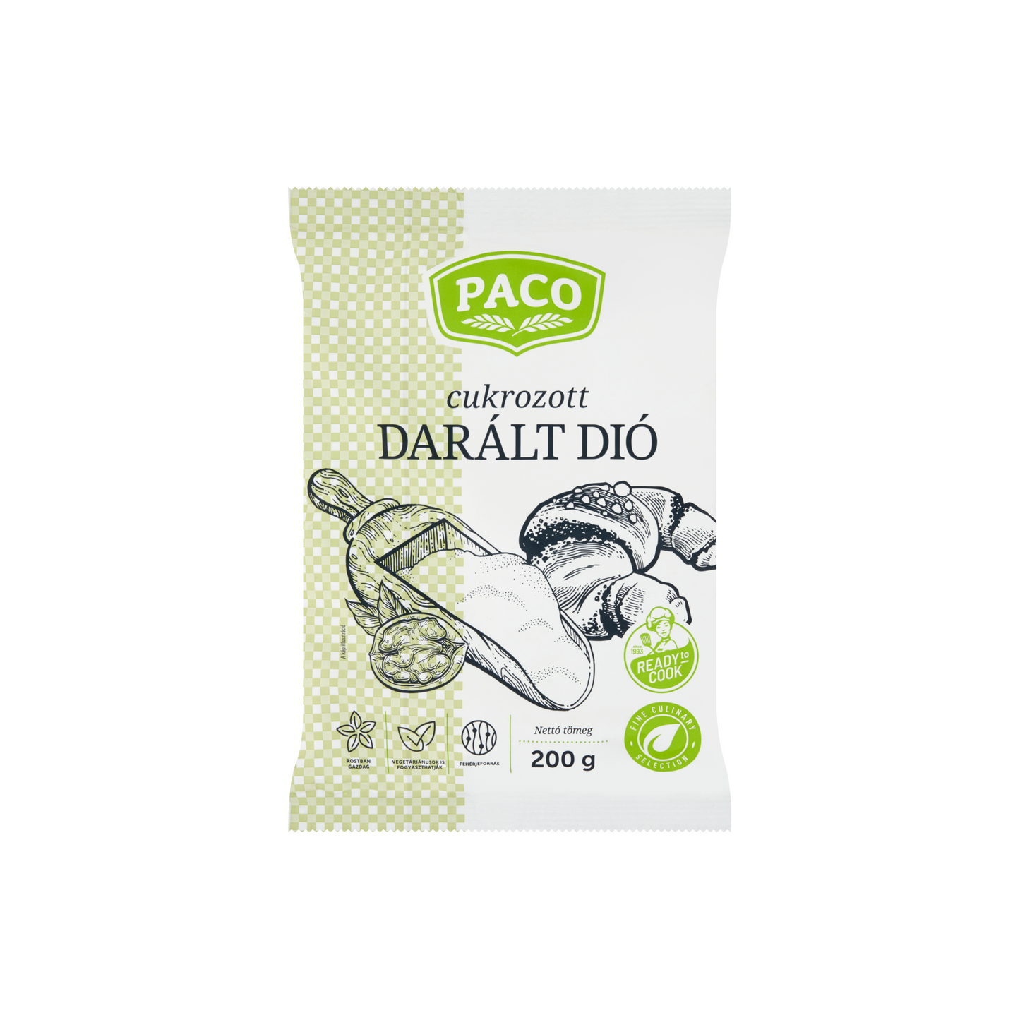 Paco cukrozott darált dió 200 g