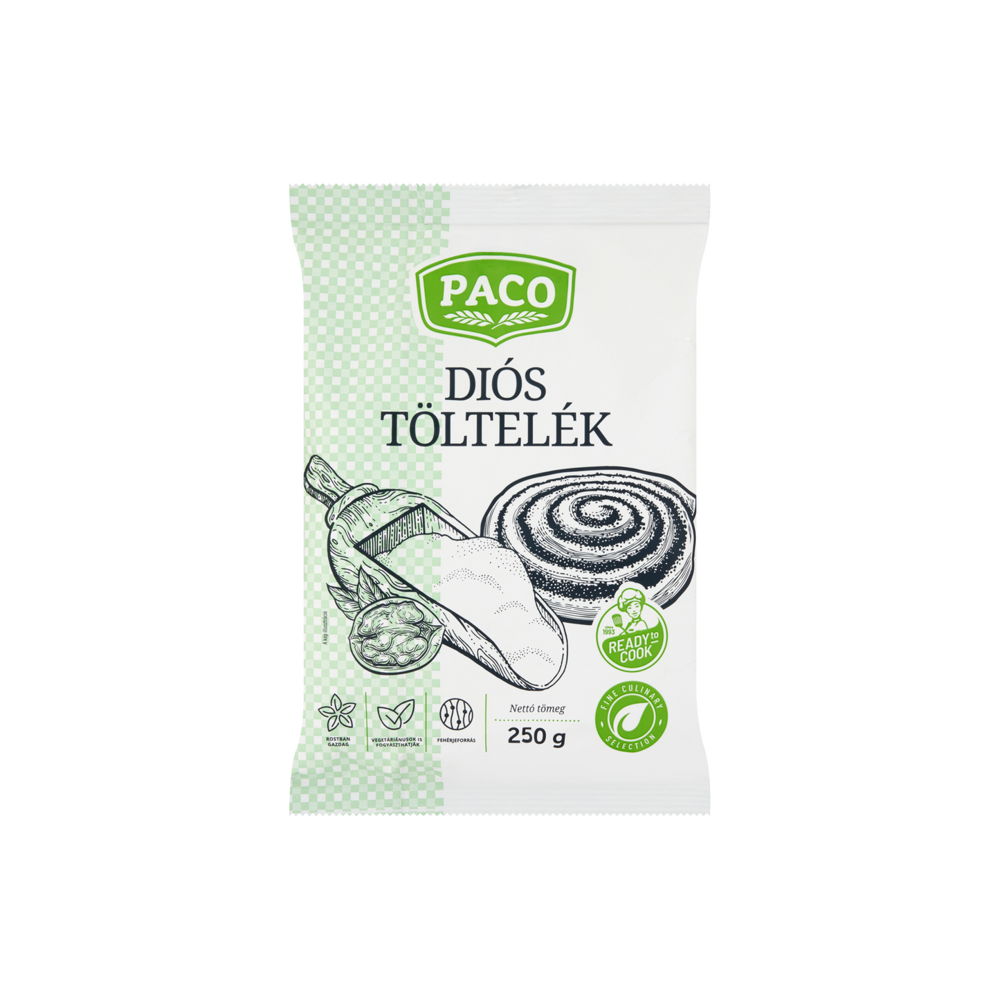 Paco diós töltelék 250 g