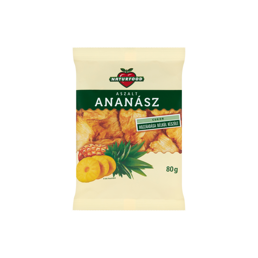 Naturfood aszalt ananász 80 g