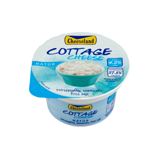 Cheeseland natúr, zsírszegény cottage cheese 150 g