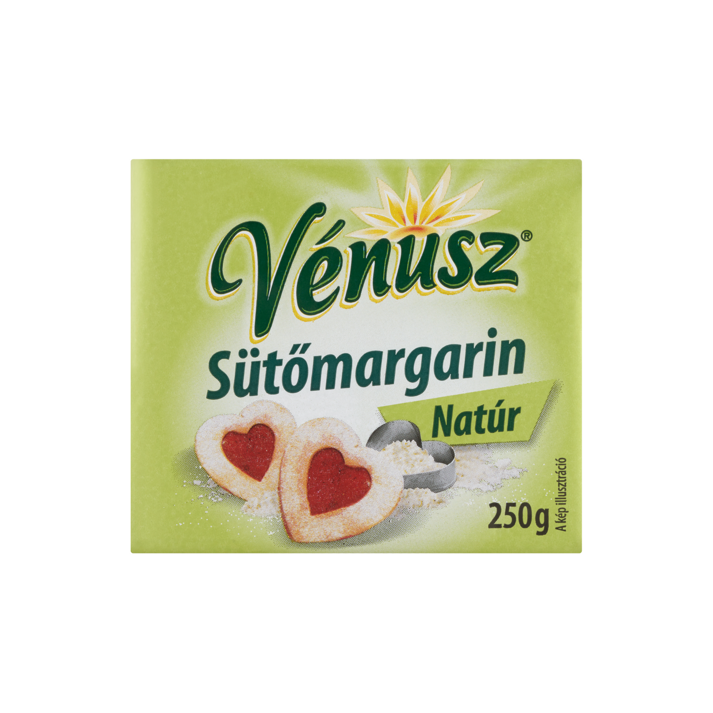 Vénusz Natúr sütőmargarin 70% zsírtartalmú margarin 250 g