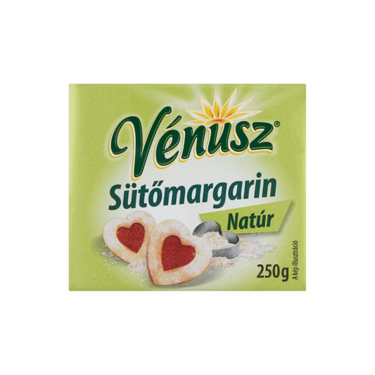 Vénusz Natúr sütőmargarin 70% zsírtartalmú margarin 250 g