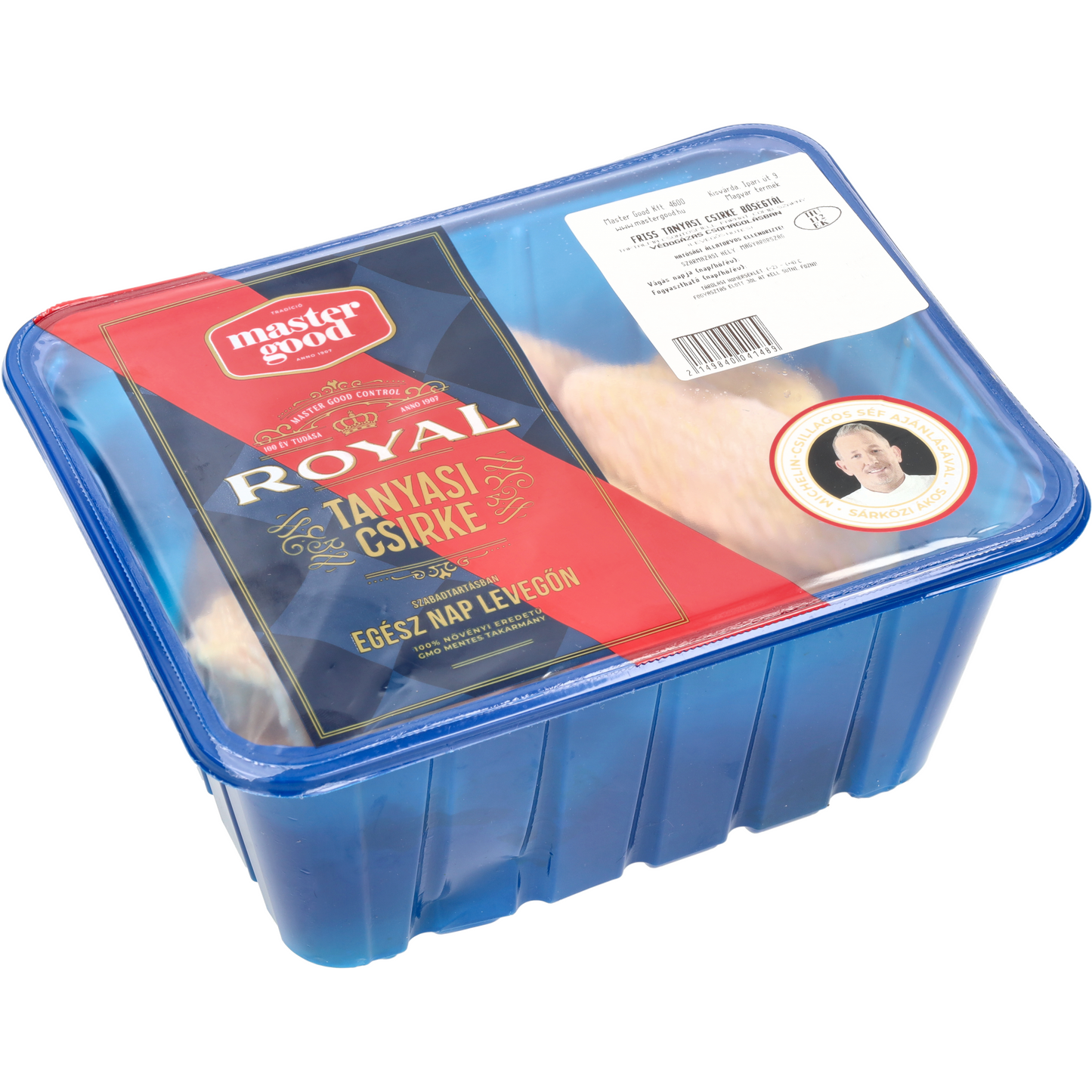 Tanyasi friss csirke bőségtál