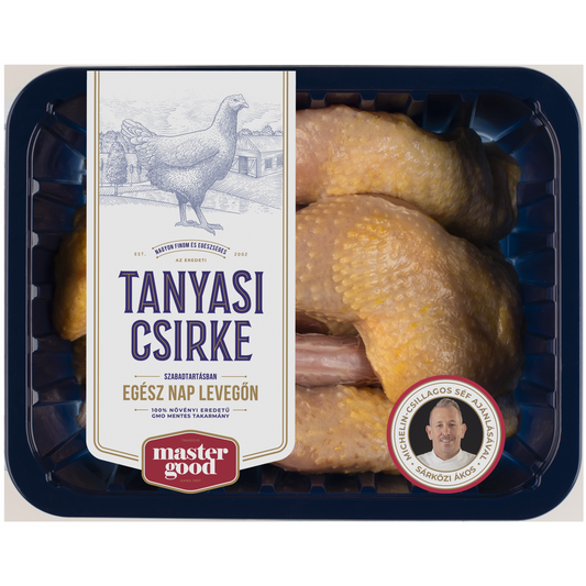 Tanyasi friss csirke bőségtál