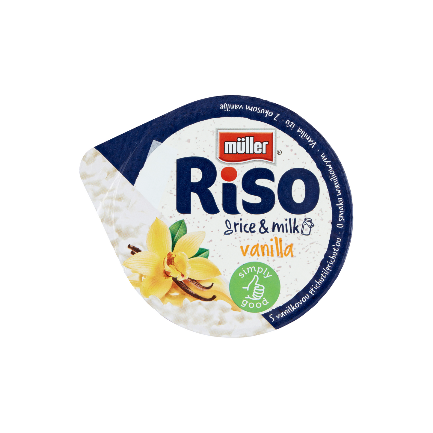 Müller Riso tejberizs desszert vanília ízű készítménnyel 200 g