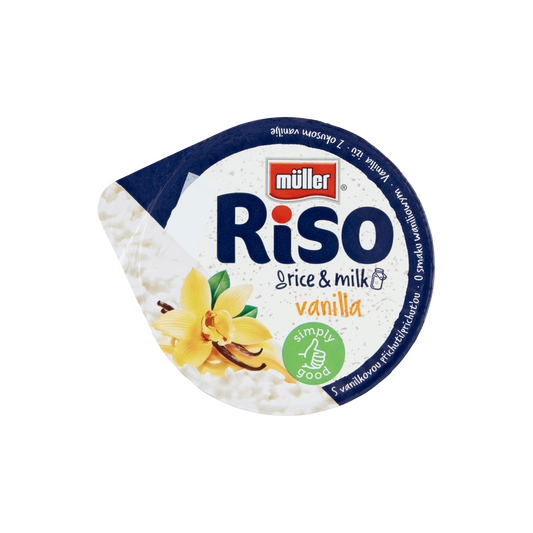 Müller Riso tejberizs desszert vanília ízű készítménnyel 200 g