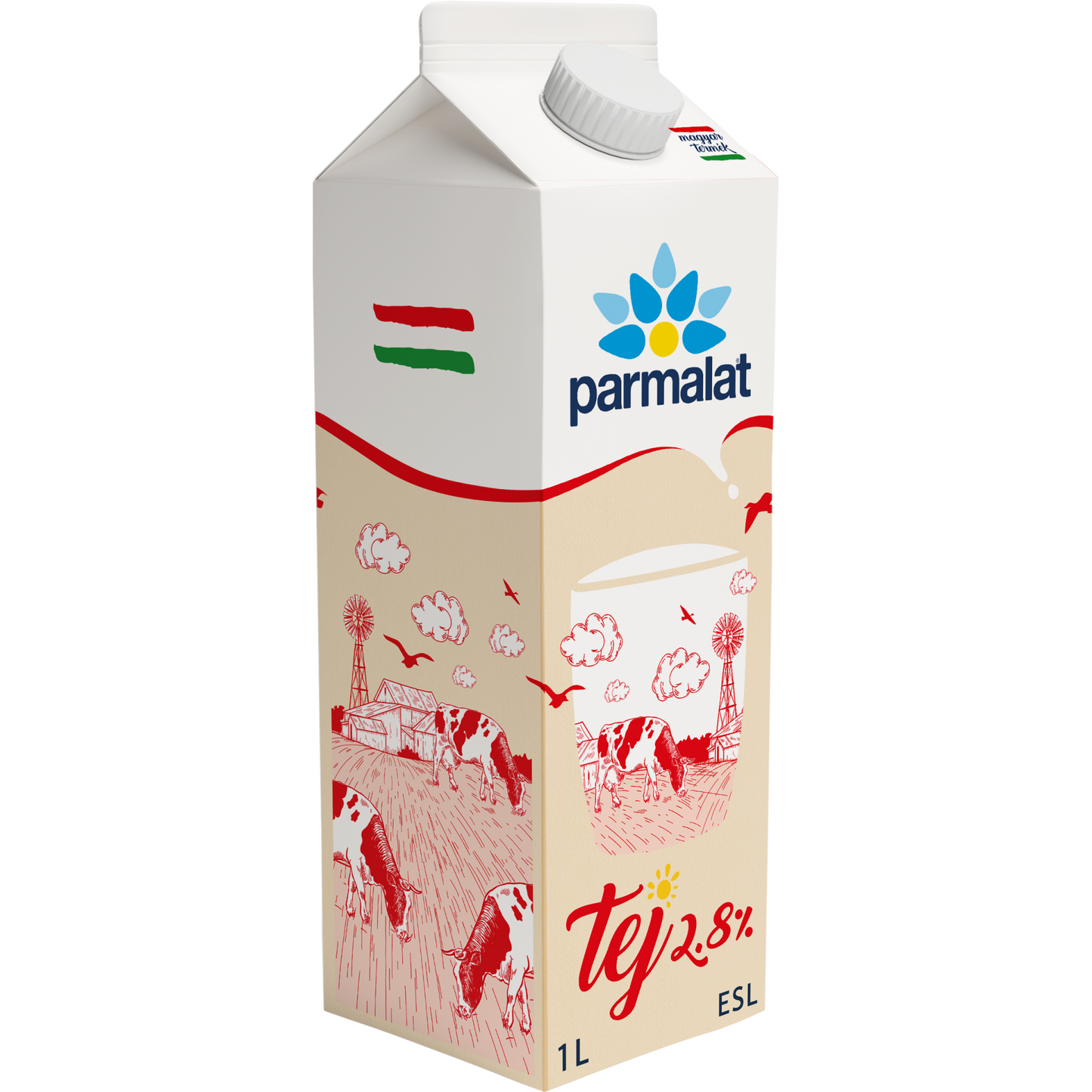 Parmalat ESL félzsíros tej 1 l