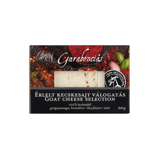 Garabonciás érlelt kecskesajt válogatás 200 g