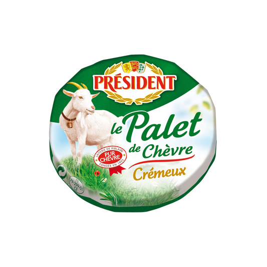 Président Palet de Chevre zsíros lágy kecskesajt pasztőrözött kecsketejből 120 g