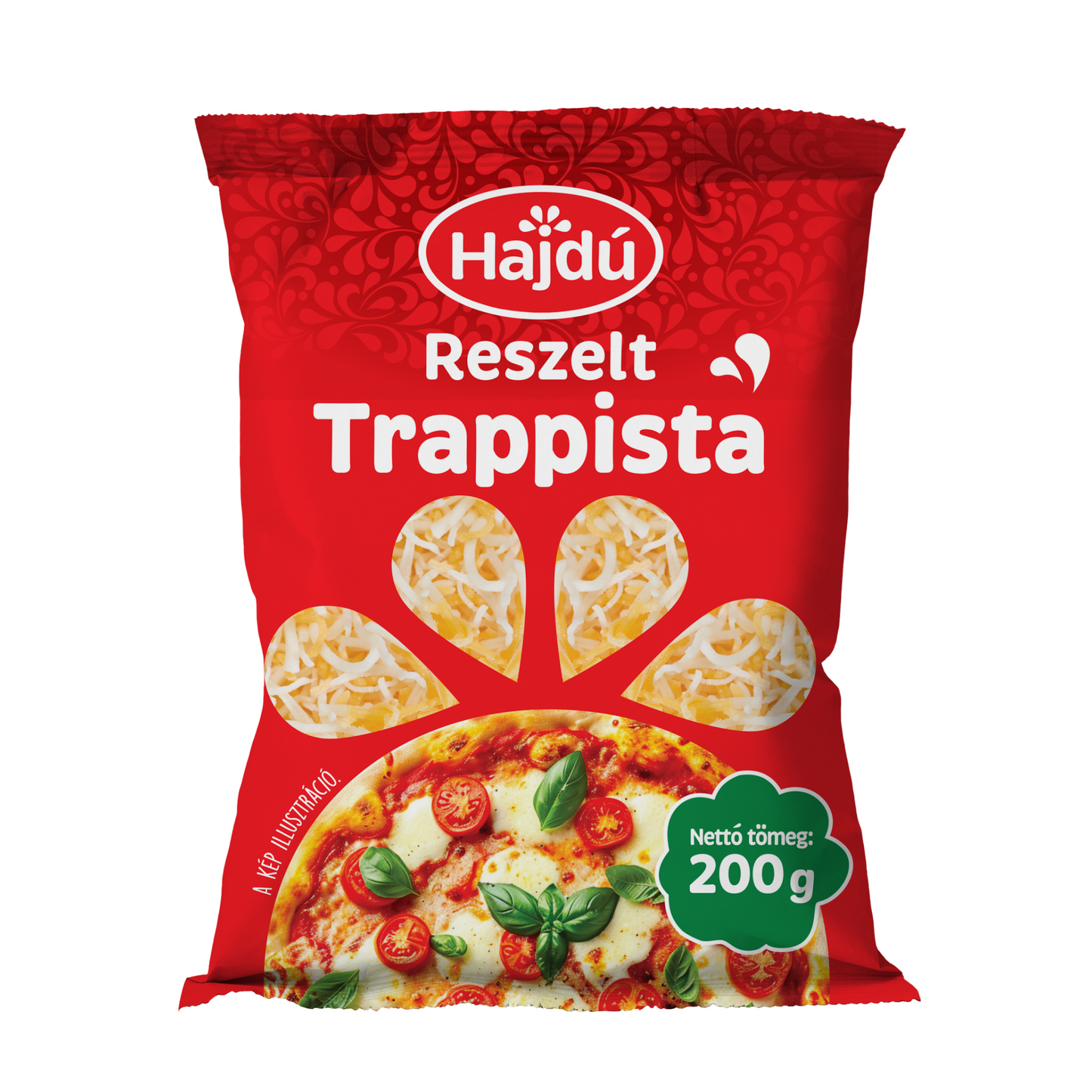 Hajdú reszelt trappista sajt 200 g