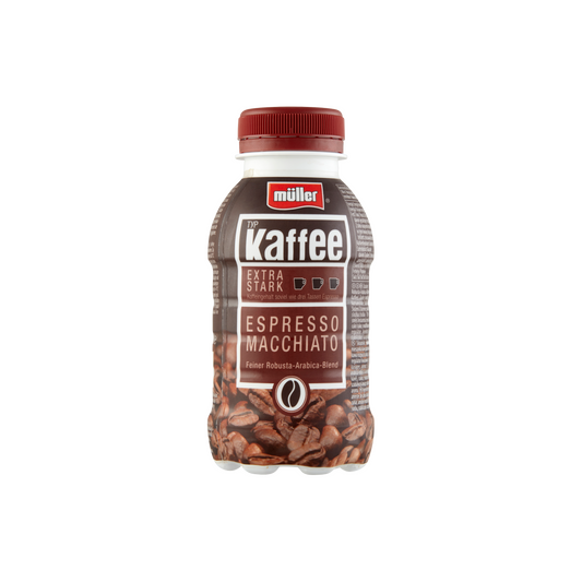 Müller Kaffee Cappuccino Arabica-Robusta kávéval ízesített és édesített zsírszegény tejital 250 ml