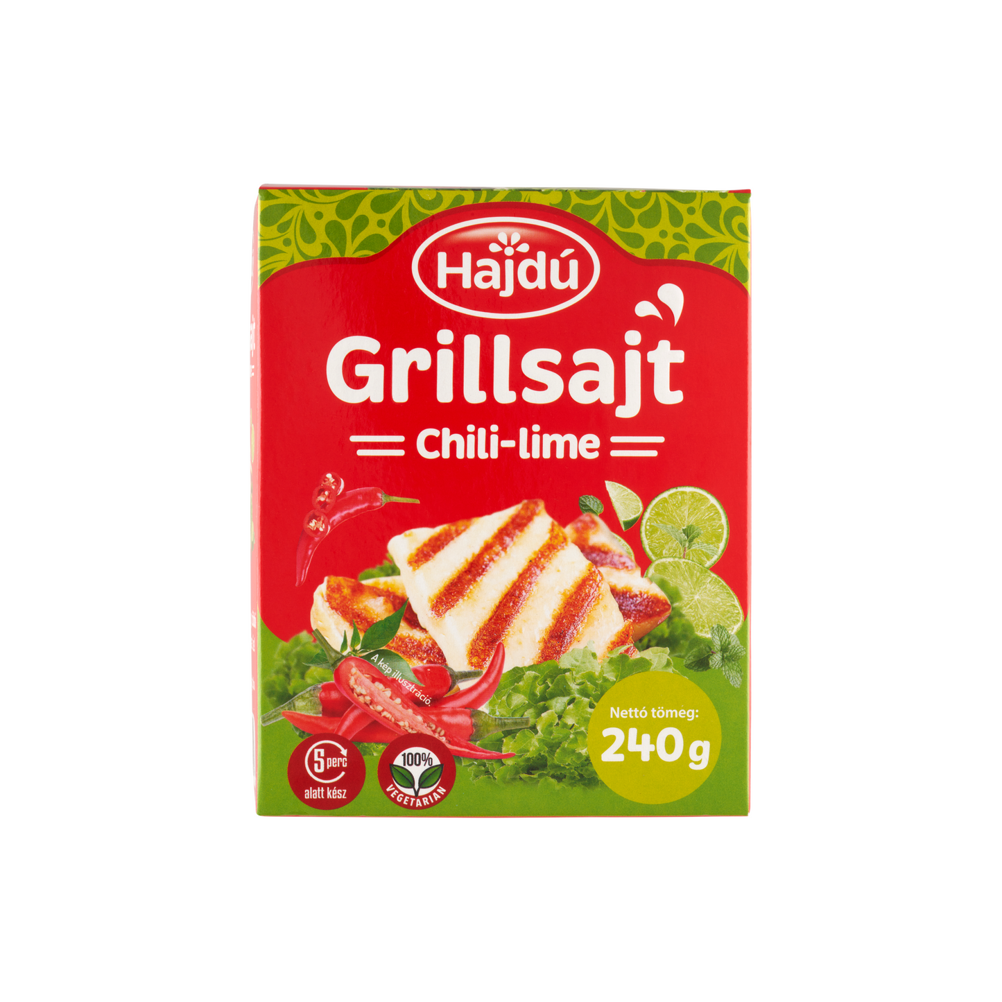 Hajdú chili-lime grillsajt 240 g