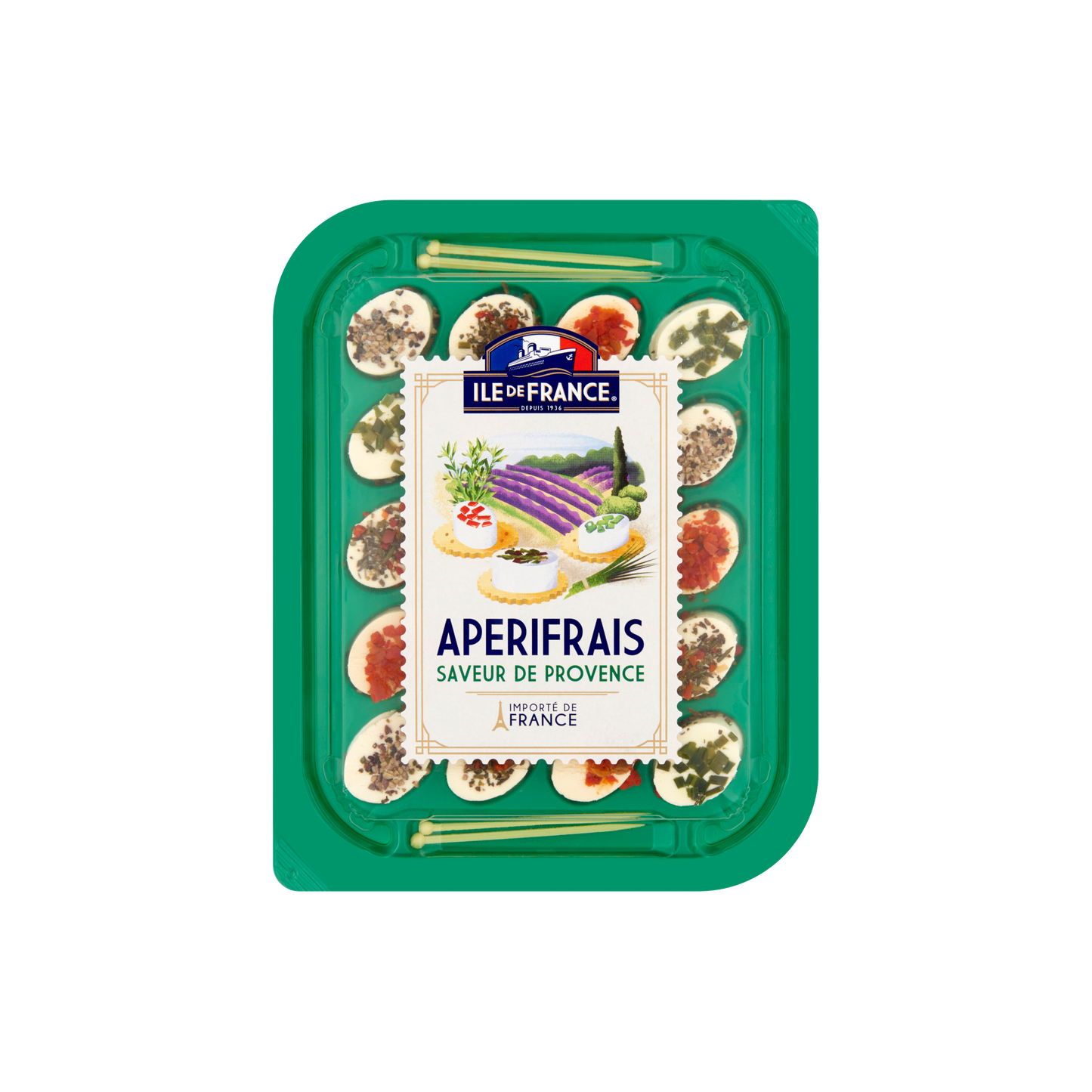 Ile de France Apérifrais Provence sajtspecialitás fűszerekkel, fűszernövényekkel 100 g