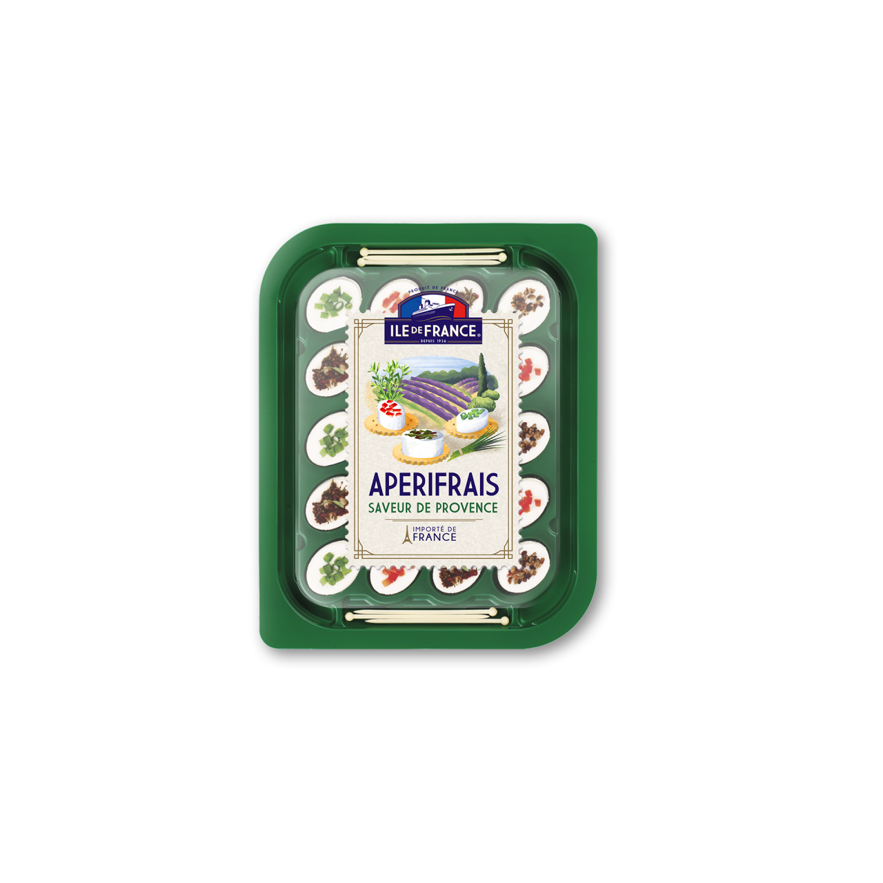 Ile de France Apérifrais Provence sajtspecialitás fűszerekkel, fűszernövényekkel 100 g